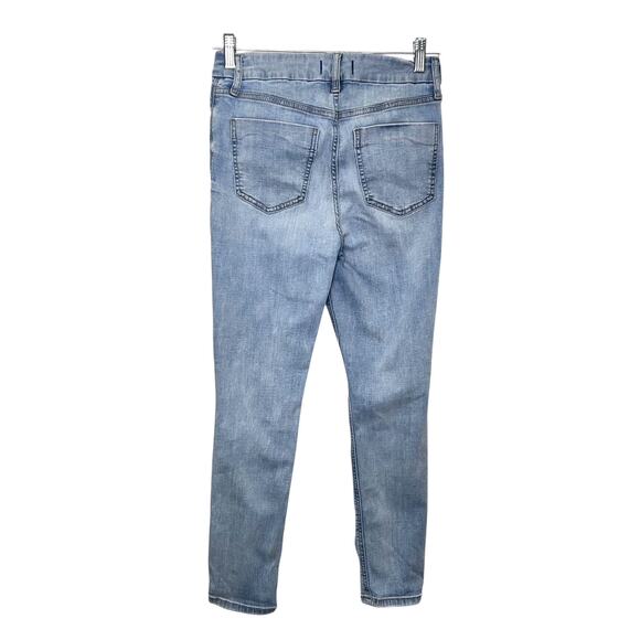 Studio Blue Jeans Women's 27 Blue Light Wash Stretch Ankle Jeans - Picture 4 of 7